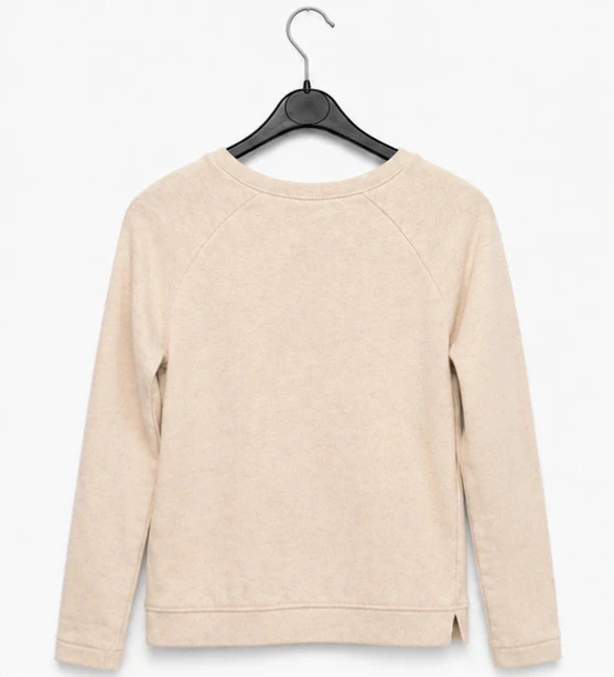 JBC beige sweatshirt with golden patterns size 10-11 years – trendy & chic – photo 3
